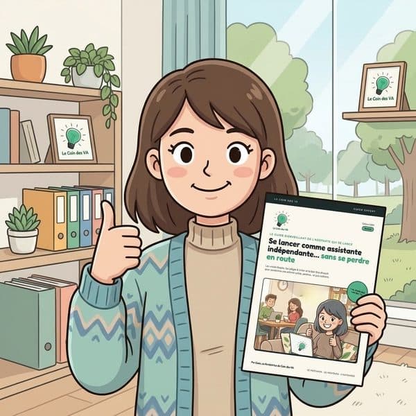 Le guide « Se lancer comme assistante indépendante » du Coin des VA