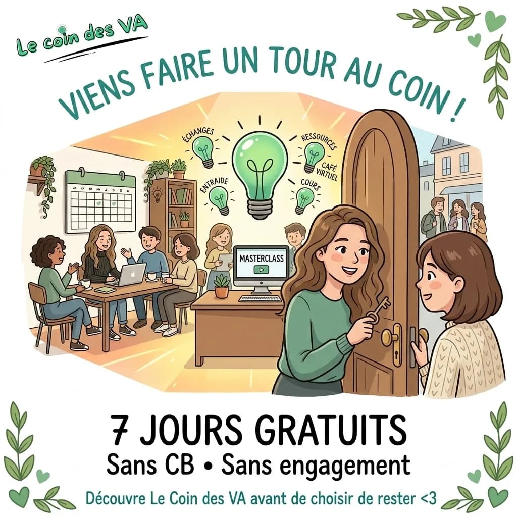 Sept jours d'essai gratuit, sans carte bancaire et sans engagement